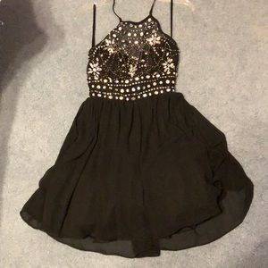 Formal black dress